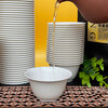 Miaopule Disposable Rice Hull Kung Fu Tea Cup Outdoor Office Portable Storage Tea Set Set for Making Tea Rice Fragrance Cup Large Cup Rice Hull Tea Cup 80ml 10 Packs (500 Pieces)