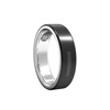 Doctor Peck MedPeck Ring Smart AI Ring Non-sensory Sleep Management Heart Rate Body Temperature Blood Oxygen Monitoring Sports Emotion Waterproof Long-lasting Commuting Simple Exquisite Fashion Technology Health Obsidian Black No. 9