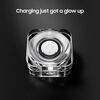 SAMSUNG Galaxy Ring Health Detection Smart Ring Charging Stand Ring Portable Charging Box Fast Wireless Charging with Indicator Light White, Ring Not Included Size 12