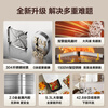 SUPOR air fryer 2026 new Jingdong self-operated steaming and grilling all-in-one multi-functional household stainless steel uncoated flip-free electric fryer 5.3L steam tender KJ53D829