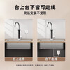 Hot model on the whole network JOMOO's same electric faucet water heater 2026 new heating faucet fast hot water variable frequency constant temperature kitchen water inlet white digital display model water and electricity separation + leakage protection + universal nozzle