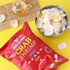 South Korea imported Qu Laifu shrimp chips garlic crab flavor shrimp chips puffed crispy snacks snack food crab flavor shrimp chips 82g*2 bags