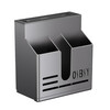 Chopstick holder, knife holder, integrated chopstick cage, chopstick barrel, kitchen knife, chopstick storage box, knife holder storage rack, gun gray, countertop/wall-mounted dual-purpose.