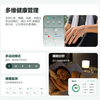 AI smart recording ring heart rate blood oxygen sleep monitoring IP68 waterproof high-definition recording one-click save AI recording translation remote control photo video super long standby black No. 11 inner diameter circumference (65.03mm)