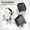 ATHT suitcase men's small suitcase aircraft business boarding case 18-inch password trolley case women's leather case black