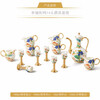 Yongfengyuan Yongfengyuan Xingfu Heming 14-head ceramic wine set, wine pot and wine dispenser, Chinese gift set, 14-head set