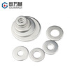 Guwan base iron galvanized metal gasket round flat gasket Washer flat gasket thickened screw gasket plus ultra-thin gasket M5*20*1 (100 pieces)