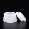 Jinchao O-ring high temperature resistant silicone ring faucet waterproof sealing gasket silicone rubber sealing round gasket outer diameter 20*2.4 wire diameter (10 pieces)
