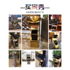 Hotel trash can lobby vertical stainless steel with ashtray shopping mall hotel KTV corridor elevator entrance color large smoke extinguisher minifigure bucket thickened version