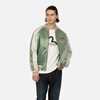 EVISU Fukushin Autumn Men's Carp Embroidered Yokosuka Jacket 2EAHTM4JK7105RXYQ Light Green L