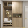 TUBAO whole house customized craftsmanship series multi-layer board environmentally friendly multi-functional combination cloakroom custom made craftsmanship series solid wood particle board/