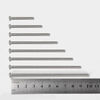 Jianzi socket extension screw switch panel 304 stainless steel M4 round head cross screw 4/5/6/8/10cm 304 round head screw length 9 cm 20 pcs