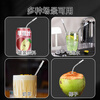 Half Life 316L stainless steel straw set metal extension tube food grade non-disposable coffee milk tea iron straw artifact