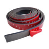 Yili Weizhen self-adhesive rubber strip flat strip solid rubber sealing strip glass shock-absorbing buffer strip anti-slip rubber gasket waterproof wear-resistant and pressure-resistant Thickness 3mm * width 15mm Price per meter
