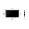 Punctual Atomic HMI 7-inch serial screen touch screen TFT LCD liquid crystal screen M series capacitive display HMI01-0700 800480 version + HMI debugging board
