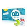 O.b.ob built-in tampon ordinary finger-type sanitary napkin menstrual pad for swimming day and night Germany 16 pieces 1 box + finger cot + tampon box