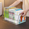 KAMAN book storage box book box student desktop bookshelf bookcase storage rack classroom book storage box acrylic U-shaped mouth extra large 1 piece