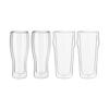 ZWILLING double-layer glass beer mug set 4-piece 396-453ml home party