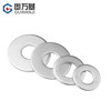 Guwan base iron galvanized metal gasket round flat gasket Washer flat gasket thickened screw gasket plus ultra-thin gasket M5*20*1 (100 pieces)