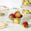 LOCK&LOCK heat-resistant glass crisper sealed food box baby steamed egg bowl storage box frozen box can be steamed 300ml