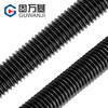 Guwanji 8.8 grade screw rod 1 meter fine thread screw counter-thread full thread screw through thread full thread screw rod collection M20*1 meter 1 piece 8.8 grade