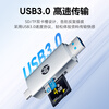 HP card reader sd card all-in-one high-speed SD/TF memory card multi-function type-c USB dual interface mini mobile phone computer SLR camera memory card reader silver USB3.0 simultaneous reading