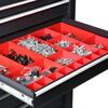 TANKSTORM tank storm drawer storage tray tool cart accessories plastic compartment tray grid partition partition drawer 67/X/B/88 red plastic box