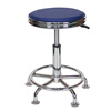 Jinshiluo K6211 workshop work chair, employee stool, laboratory stool, round stool, lifting swivel stool, bar chair (blue-foot nail type) can be customized