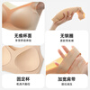 FENTENGCARE 2-pack Seamless Sports Vest Underwear Women's Anti-Sagging Breast Reduction Wire-Free Small Breast Push-Up Bra