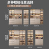 Yingtaoge sideboard living room integrated storage modern solid wood wall-mounted wine cabinet multi-functional customized floor-standing light luxury small tea cabinet 240*42*220cm style 12 solid wood free track socket ordinary style