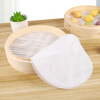 Baiji steamer cloth 5 pieces, 30cm round steamed buns, steamer paper pad, non-stick drawer cloth, silicone steamer pad