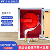 Hose reel lightweight water hose LQG16-30 fire hydrant hose self-rescue reel full iron empty cabinet chant aluminum alloy frame water hose 500 set 10 meters