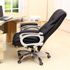 Xingman Boss Chair Minimalist Genuine Leather Boss Chair Executive Chair Fashionable Office Chair Light Luxury President Swivel Chair Computer Chair Business Boss Chair (Black Leather) Nylon Feet