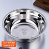Longzhifan thickened 304 stainless steel soup basin stainless steel vegetable basin rice basin basin bowl multi-purpose basin 20cm304 soup bowl