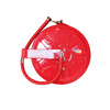 Customized national standard hose reel thickened 20/25/30 meter water pipe fire hydrant box faucet hose equipment set 30 meter reel + transparent fire hydrant box