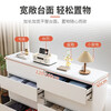 Wooden Shifengya Drawer Cabinet Home Solid Wood Bedroom Storage Cabinet Chest of Drawers Modern Simple Drawer Cabinet Multi-layer Storage Living Room TV Cabinet Solid Wood Five Drawer Length 80 Width 40 Height 120 Elegant White