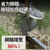 Jiang Tingke shovel digging soil wood handle pointed shovel solid wood large full manganese steel thickened shovel head agricultural gardening sharp shovel flood prevention garden round shovel + 1.2 meter shovel handle