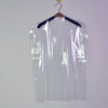 Masfor Disposable Dust Bag Dry Cleaning Shop Transparent Clothes Bag PE Plastic Cover Dust Cover 60*90CM 2 Silks (50 pcs/pack)