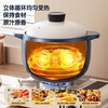 Quanpinwu casserole gas stove special casserole pot household stew pot soup pot high temperature dry burning non-cracking stew pot ceramic pot suitable for 1 person 1L dry burning not easy to crack