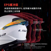 LS2 Couple Motorcycle Helmet Men's and Women's Motorcycle Racing Four-Season Full-face Children's Helmet Anti-fog Large Spoiler 802 Special White/Orange Friction 2XL (57-58 head circumference recommended)