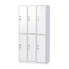 INFORM six-door employee lockers, dormitory coat lockers, iron lockers, lockers, lockers, shoe cabinets, height 1800*900*420mm