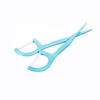 Yekee disposable dental floss sticks, flat floss toothpick bags, 100 pieces Y-9832