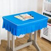 Pinxian primary school tablecloth table cover desk cover 40*60 single desk cover school desk cover student desk tablecloth royal blue with groups and edges 60*40