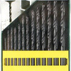 BOSCH metal twist drill bit set (13-piece set) HSSR (different lengths)