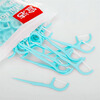 Yekee disposable dental floss sticks, flat floss toothpick bags, 100 pieces Y-9832