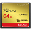 SanDisk 64GB CF (CompactFlash) memory card UDMA-7 ultra-fast memory card, reading speed 120MB/s, writing speed 85MB/s SLR camera memory card