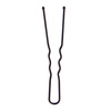 UPLUS black U-shaped clip hairpins 180 pieces, round hair artifact fixed invisible one-word clip