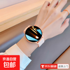 New smart watch for women, smart phone watch, payment for heart rate and blood pressure, multi-function pedometer sports bracelet for men and women, Valentine's Day gift for goddess, dignified pink + Bluetooth call payment + sports fashion and other functions