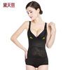 Daitianli Seamless Body Shaping One-piece Postpartum Belly Controlling Waist Body Shaping Corset Black S Suitable for weight 96-115 catties