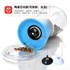 Household black pepper grinder Sichuan pepper sea salt mung bean millet manual grinder kitchen gadget seasoning bottle red